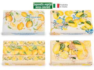 Savon végétal 50gr sans colorants citrons