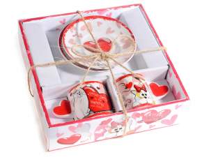 wholesale valentine's day heart gift cups