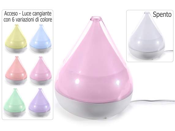 380ml ultrasound diffuser 'Color therapy' led 6 colors