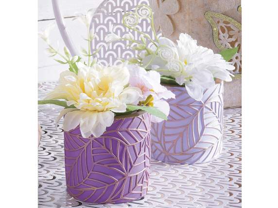 Montón de dalias artificiales