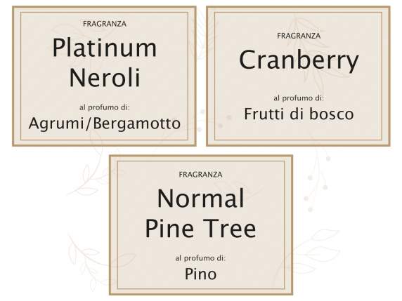 Paquete de velas perfumadas en tarro de cristal y guirnalda