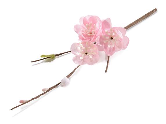 Buchet artificial de flori de piersic