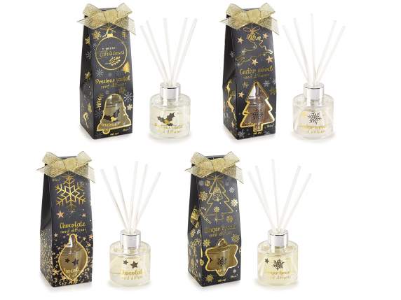 Ambient fragrance 40 ml with stick in gift box