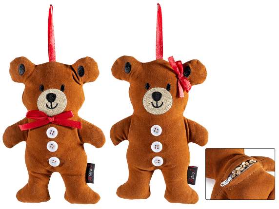 Ambientador colgante de osito de peluche para armarios