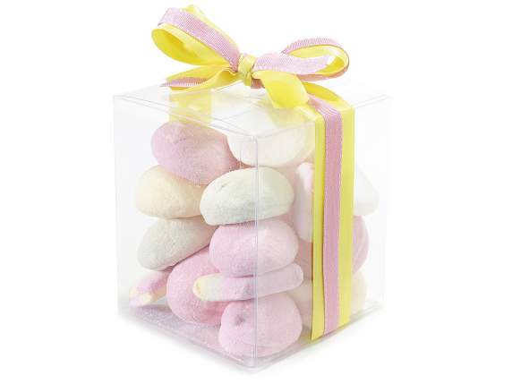 Cutie PET mare cu bază pătrată - de calitate alimentară