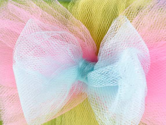 Rolă de tul colorat de 15 cm