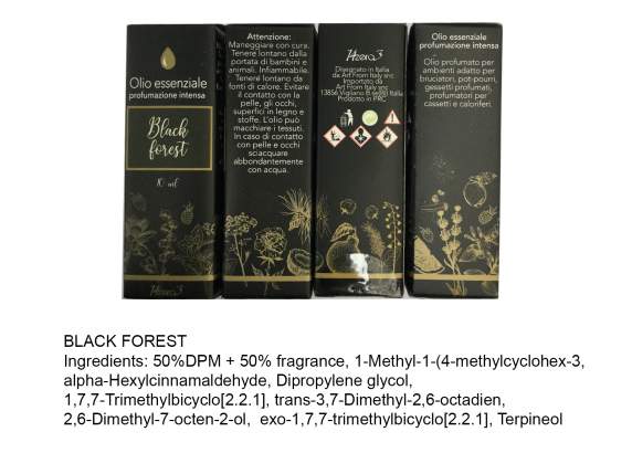 Ulei esențial 10 ml parfum intens Pădurea Neagră