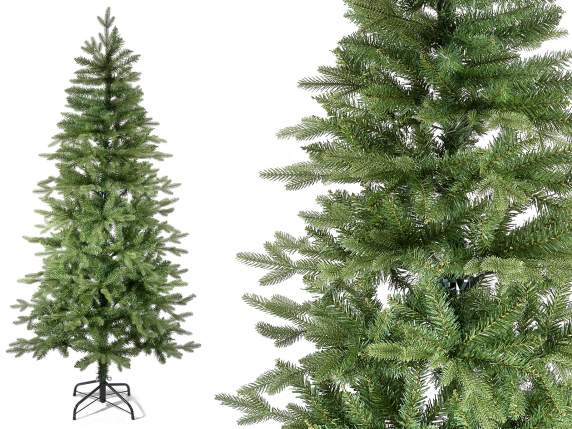Slim Christmas Pine Salzburg H215 with 1000 Branches