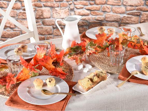 Artificial Autumn Leaf Garland