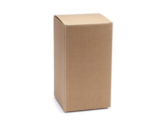 Boîte brune rustique