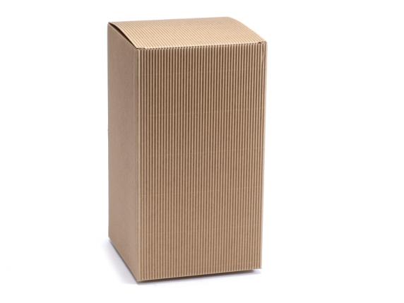 Boîte brune rustique