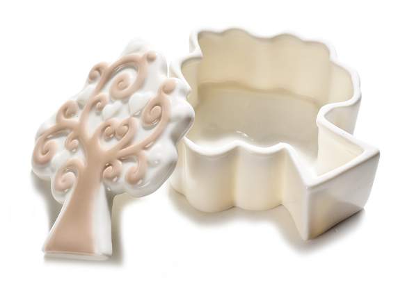 Coffret Arbre de vie en porcelaine