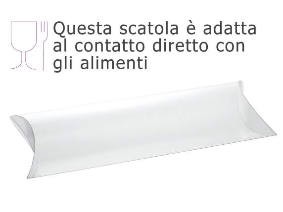 Boîte longue en PET - qualité alimentaire