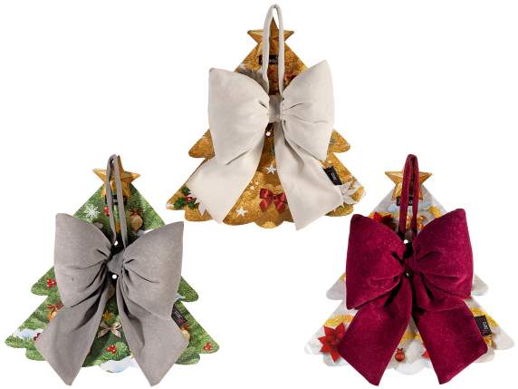 Bolsita perfumada con forma de lazo para armarios y cajones,