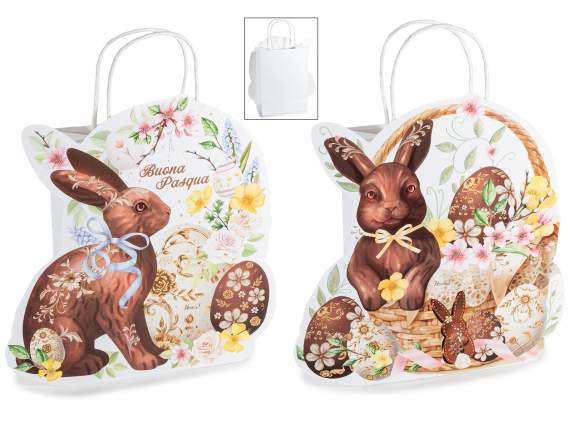 Bolsa-sobre con decoración de impresión 3D de Pascua