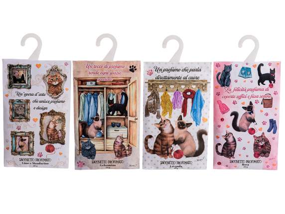 Pack 3 sobres perfumados para armario 20 g con gancho