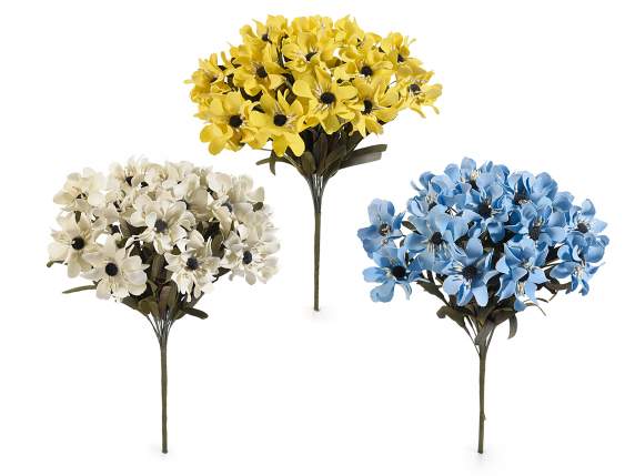 Bouquet of artificial wildflowers