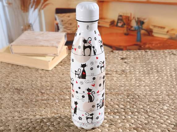 Bouteille isotherme en acier inoxydable de 500 ml