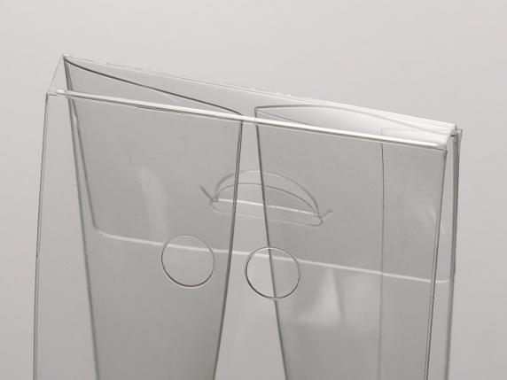 Caja de PET rectangular alta - grado alimenticio