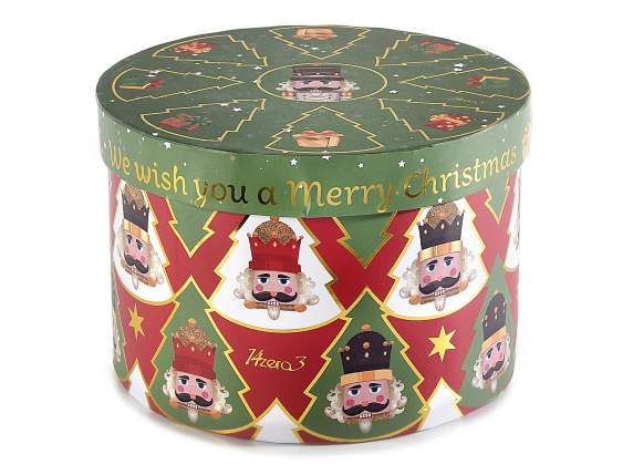 Taza de porcelana navideña de 450 ml con platillo
