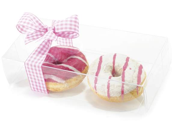 Caja de PET - rectangular larga de calidad alimentaria