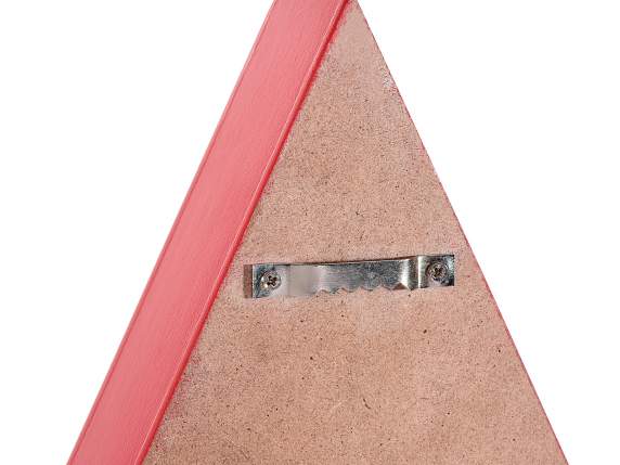 Calendario de Adviento de árbol de madera