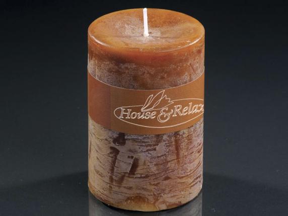 Medium caramel candle