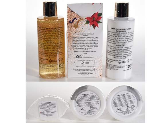 Gusto Mediterraneo gift box with 6 body care products