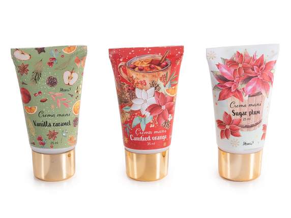 Christmas hand cream 25 ml in Christmas packaging