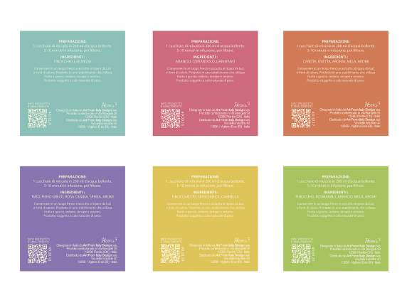 40g dinfusion de tisane dans un coffret cadeau de Noël