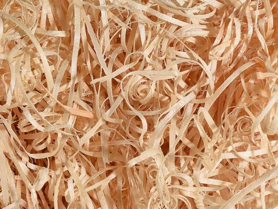 Paquet de 1 kg de paille en bois naturel