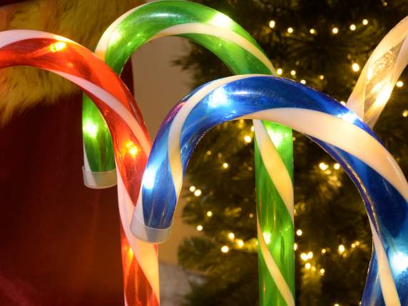 String de lumini 5 beioare de bomboane 50 de LED