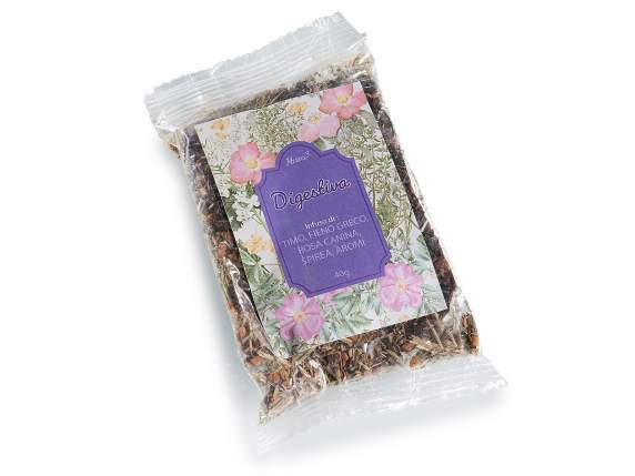 Infuzie digestivă de ceai de plante în pachet unic de 40 g