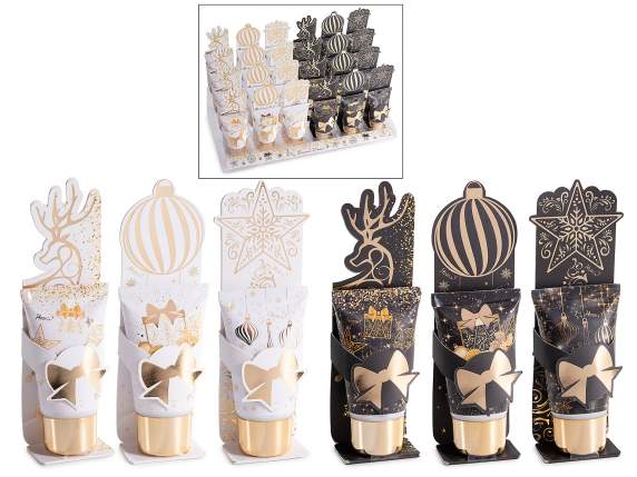 Crema de manos 25 ml en envase navideño