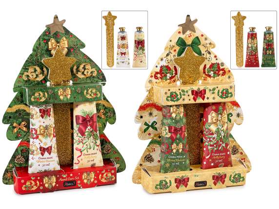 Estuche de regalo con 2 cremas de manos de 30 ml y lima