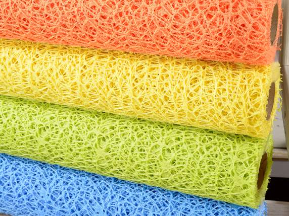 Decorative colored mesh roll 50cm