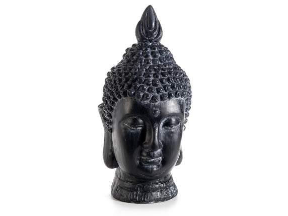 Decorazione in magnesia con volto Buddha