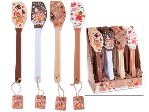 Espátula de silicona para decorar pan de jengibre