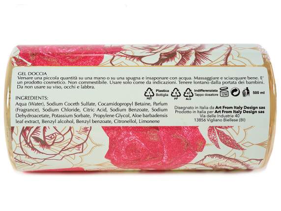 Gel de duș Indian Rose 500 ml cu dozator
