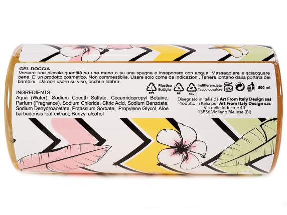 Gel douche Frangipanier 500 ml avec distributeur