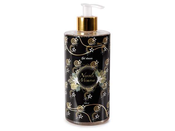 Gel douche 500 ml avec distributeur de néroli et de mimosa