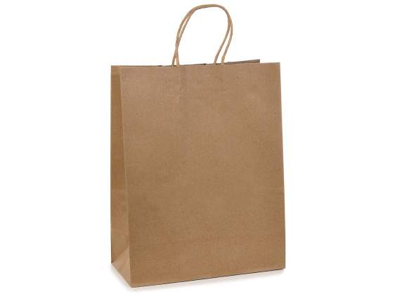 Grand sac / enveloppe en papier kraft recyclé