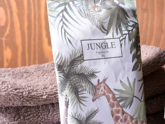 Busta profumata Jungle p-armadi 20 gr in espo da 12 pz