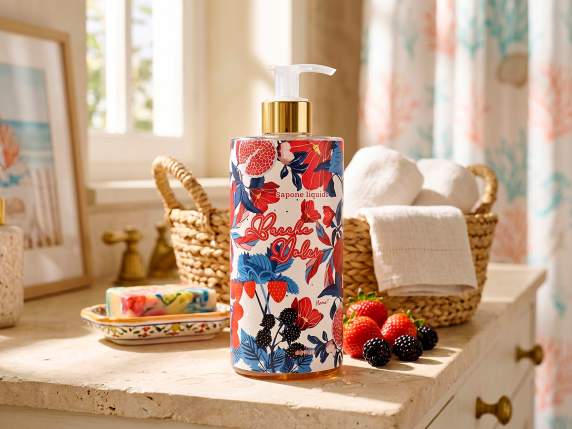 Sapone liquido 500 ml con dosatore Bacche dolci