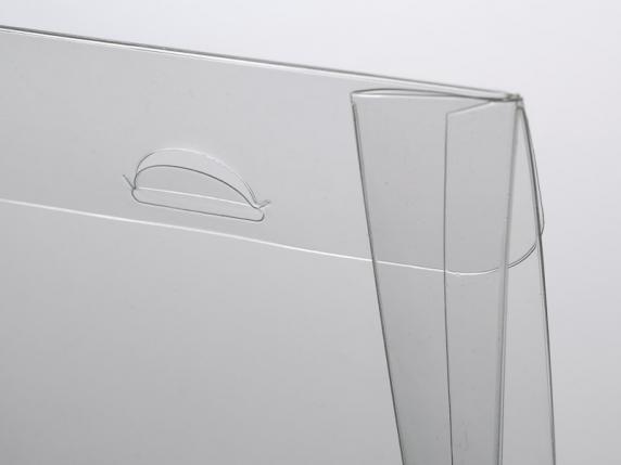 Boîte rectangulaire en PET de qualité alimentaire