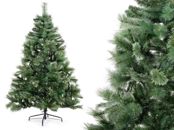Sapin de Noël Tirolo H180 à 700 branches triple effet