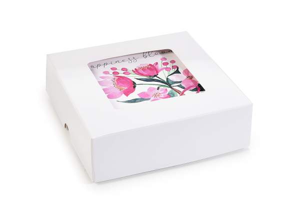 Pack de 4 sous-verres en céramique à base de liège opaque