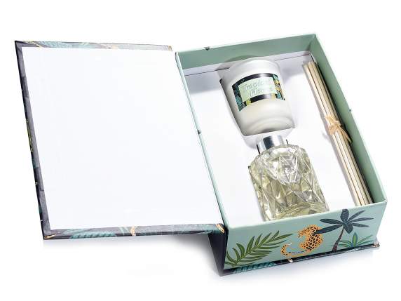 Conf. candela profumata e profumatore 50ml c/stick (14.12 ...