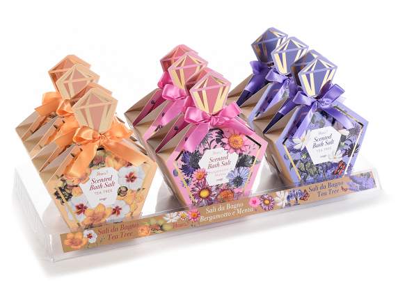 Sali da bagno profumati in confezione Flowers in espo