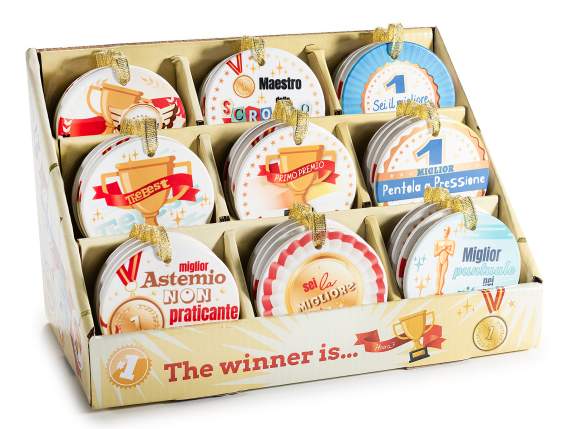 Decorațiune ceramică suspendată cu dedicație Number One